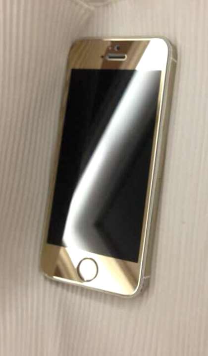 tempered glass gold ip 5 2